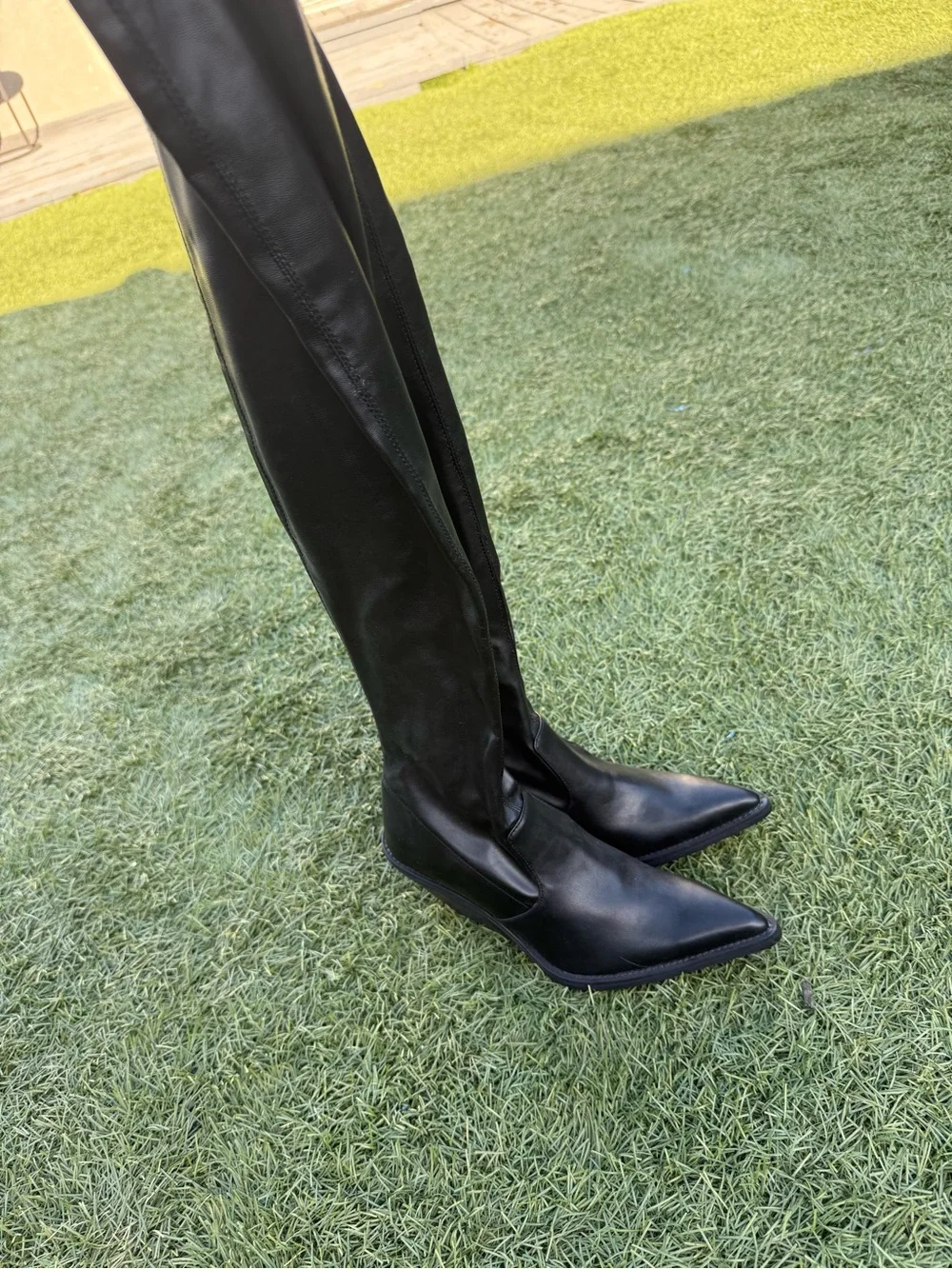 Zara leather cowboy
